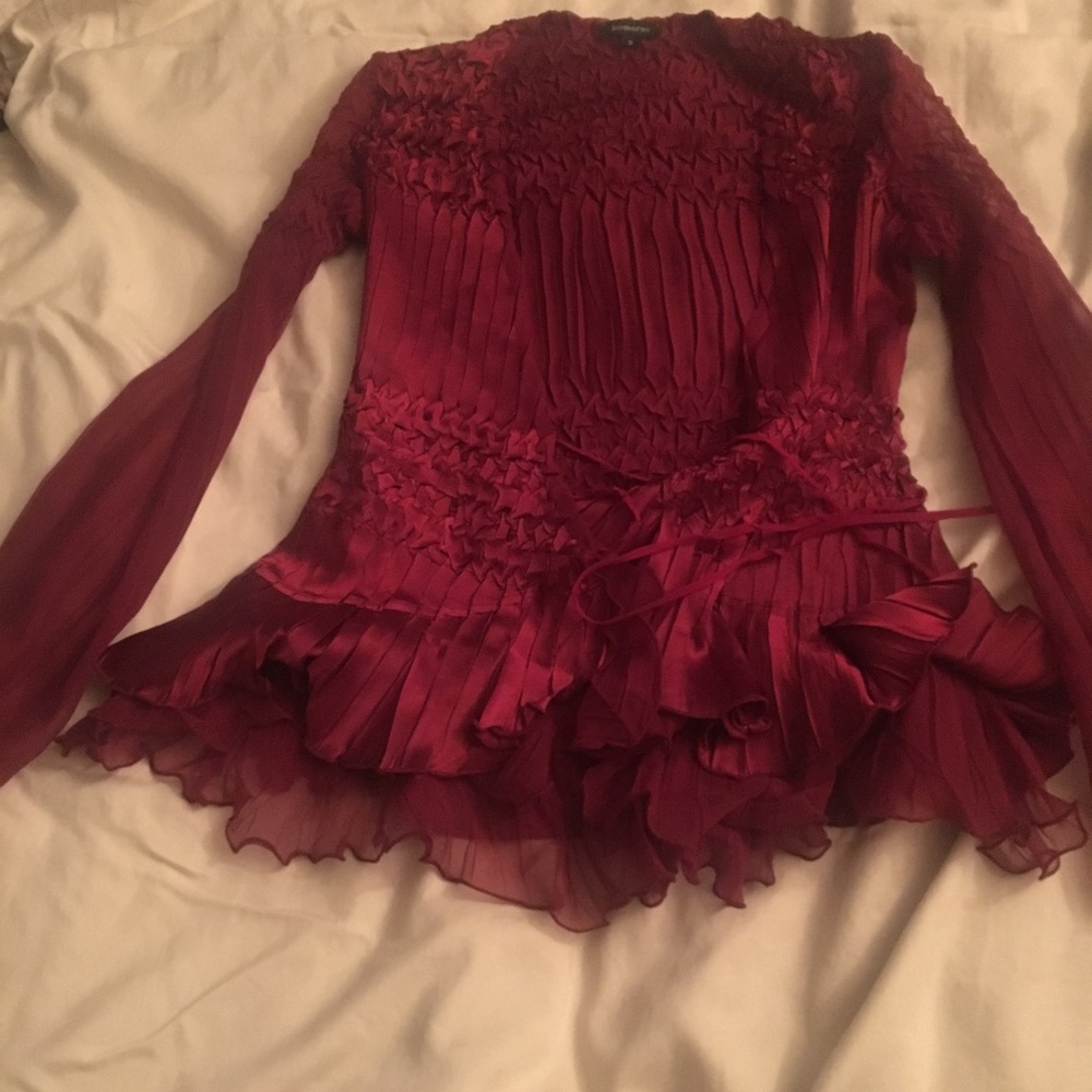 Maroon jacket